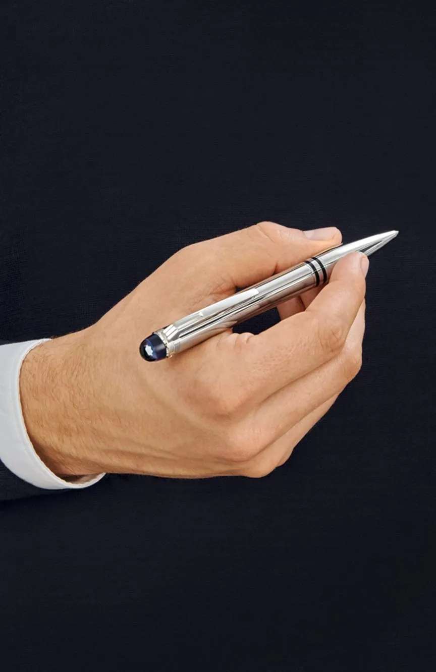 مون بلان قلم حبر جاف ستار ووكر ميتال