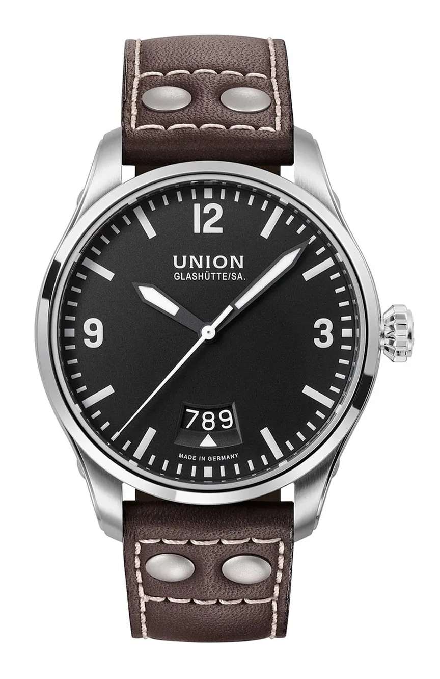 Union Glashutte Men's Watch Belisar Pilot Date