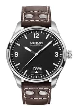 Union Glashutte Men's Watch Belisar Pilot Date