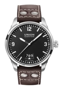 Union Glashutte Men's Watch Belisar Pilot Date