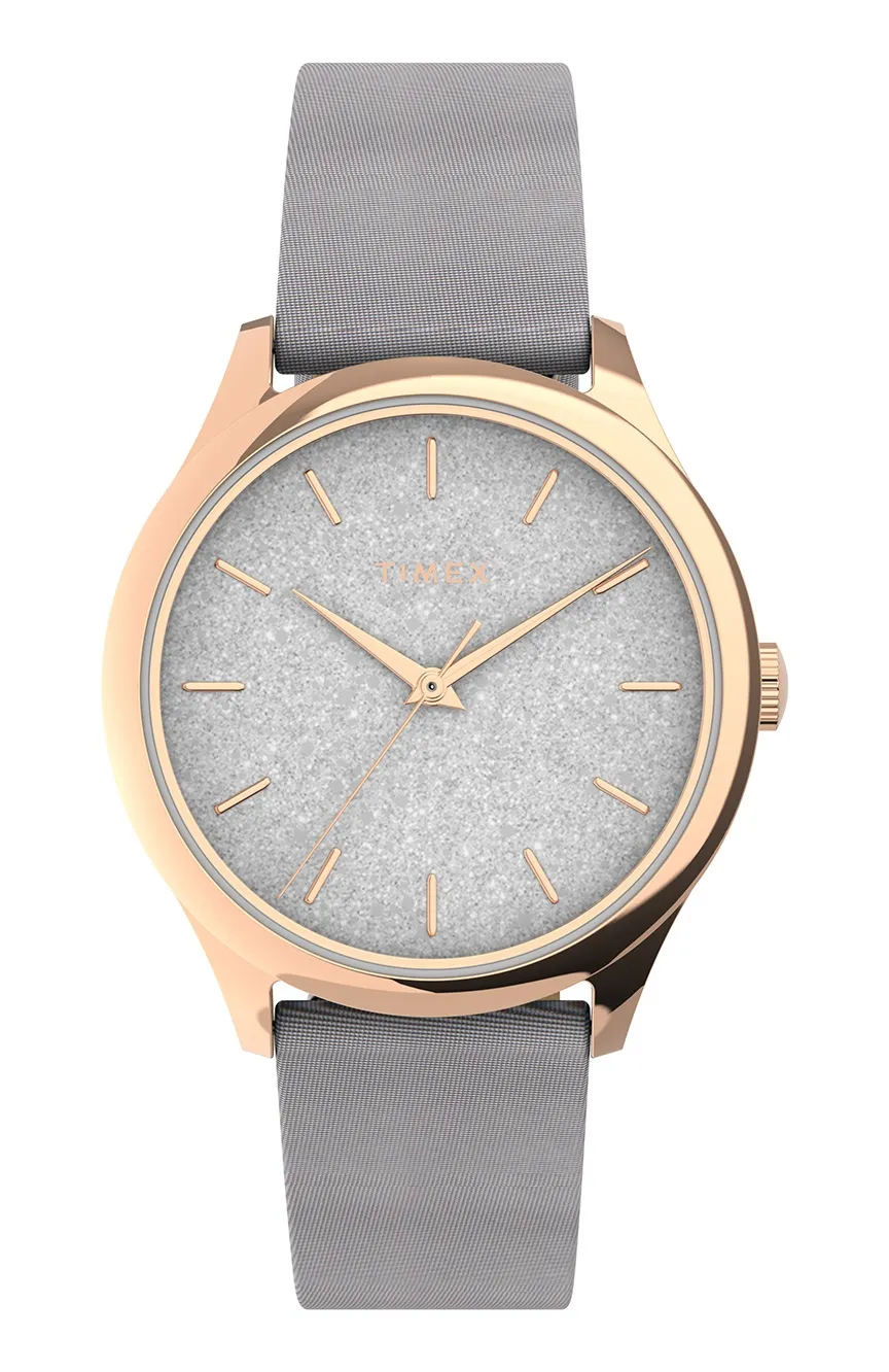 

Timex | Celestial Opulence 32mm Textured Fabric Strap Watch