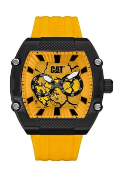 Cat Men Quartz Silicone Watch