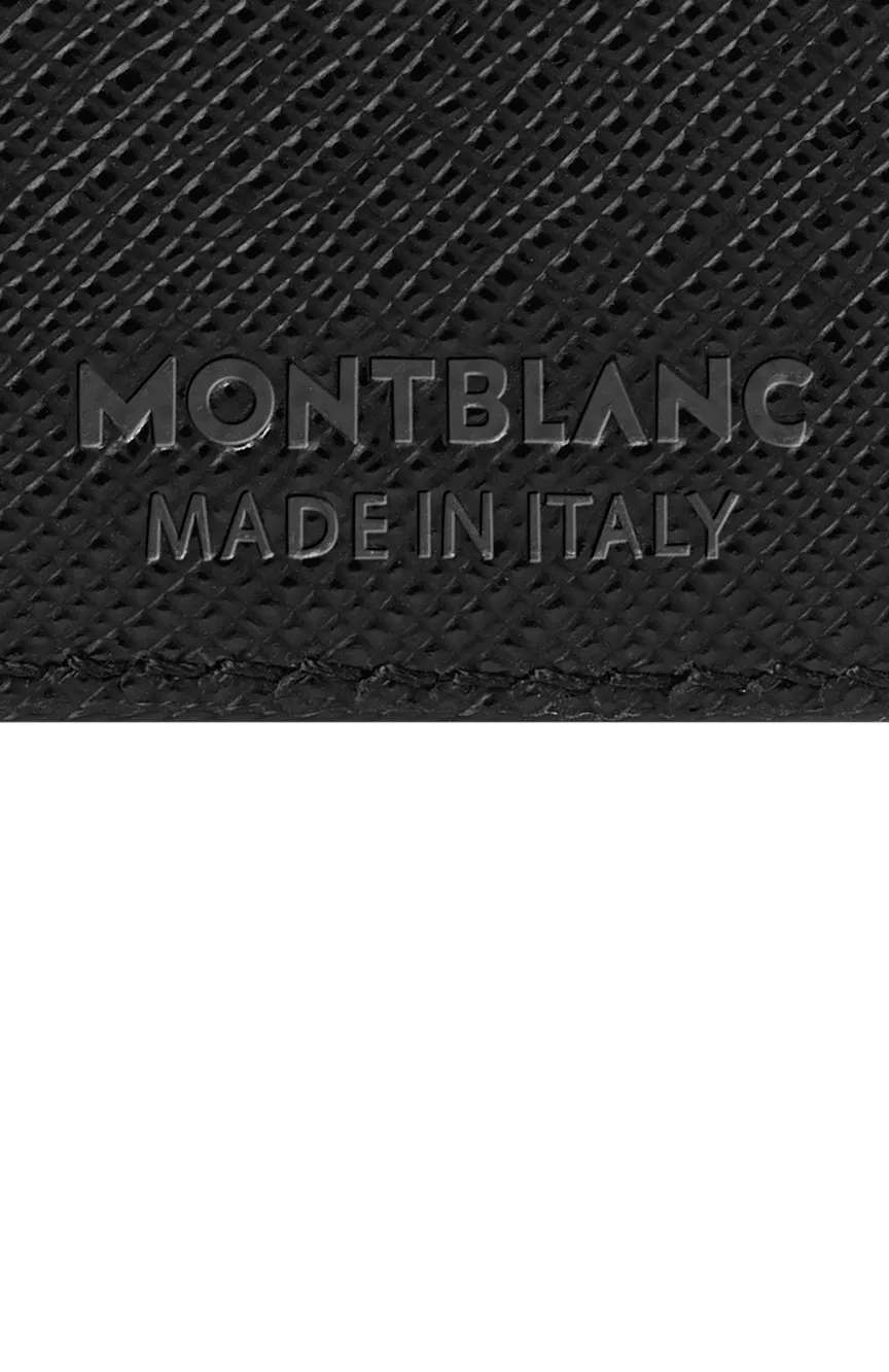 Montblanc Sartorial Wallet 6CC 2View Pockets Black