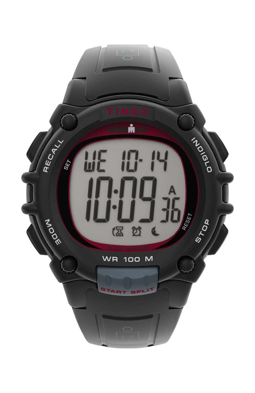 Timex Ironman Classic 10 44Mm Pu Strap Watch