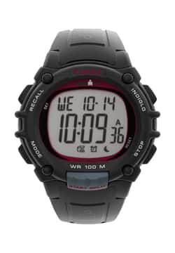 Timex Ironman Classic 10 44Mm Pu Strap Watch