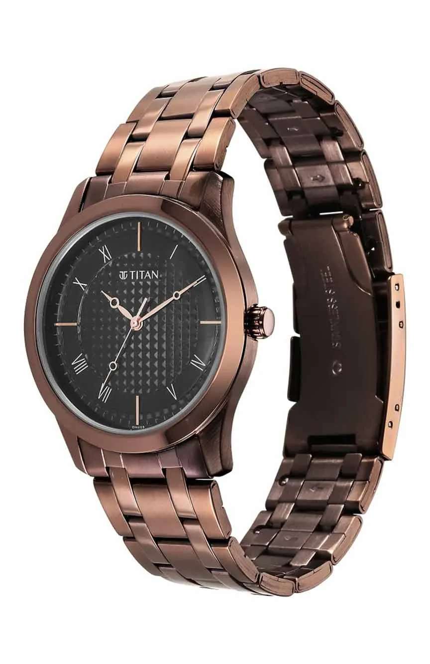 Titan Karishma Black Dial Watch for Men