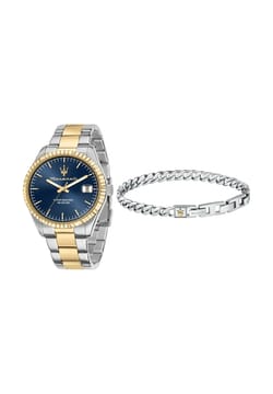 MASERATI Men Analog Steel Watch