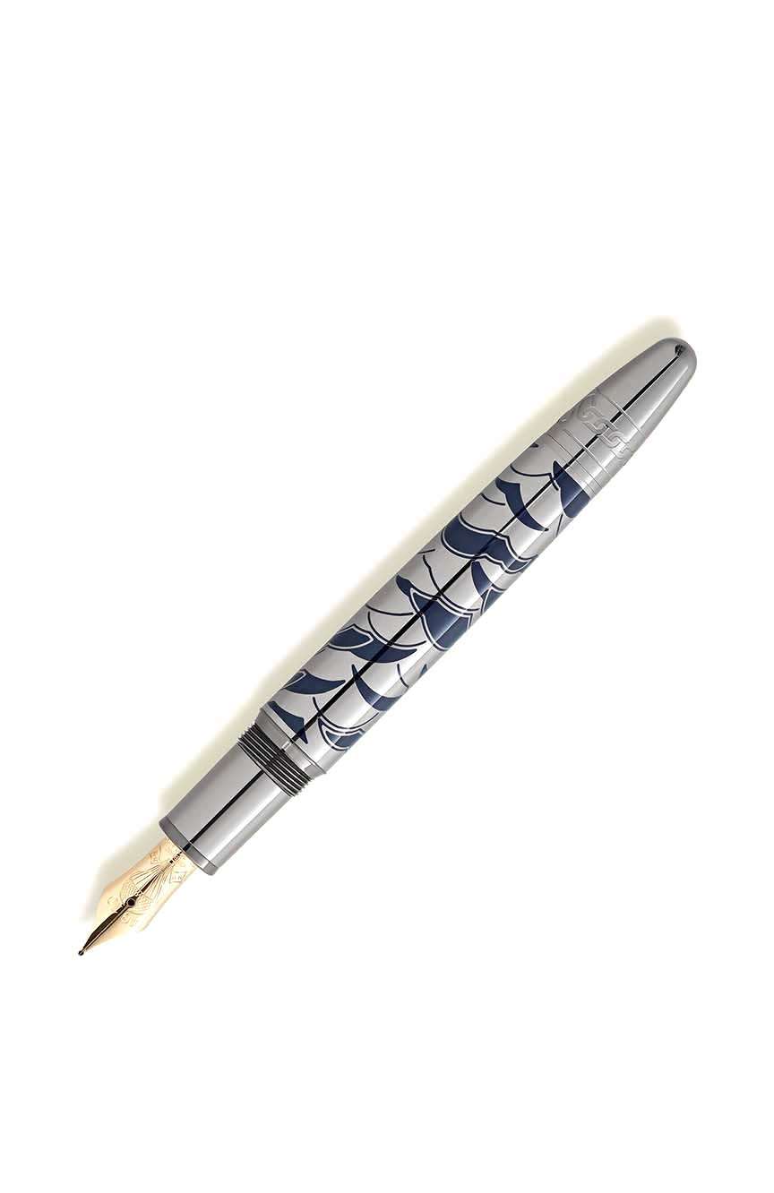 Montblanc Meisterstuck Around The World In 80 Days Solitaire Legrand Fountain Pen