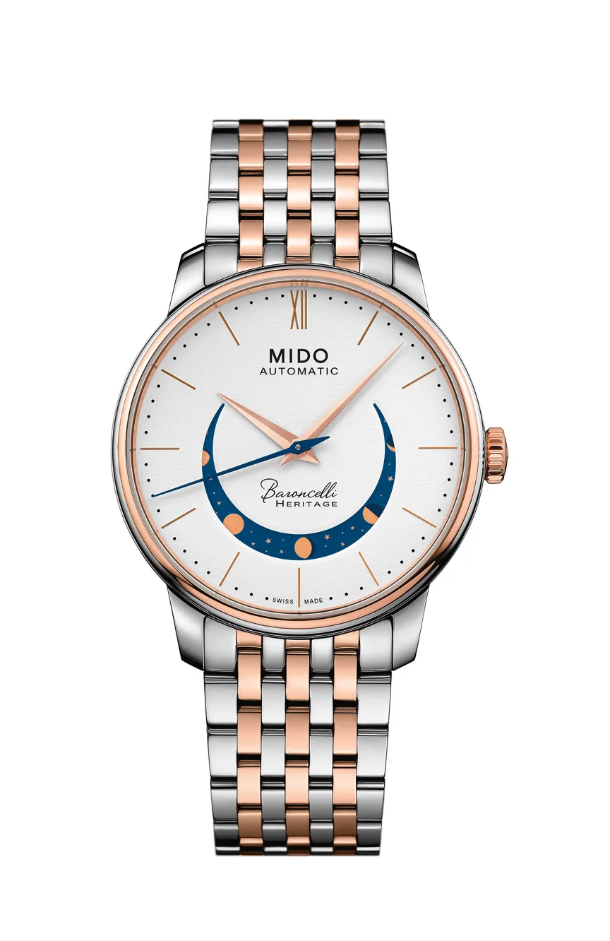 

Mido | BARONC.III HER/GR/A/BICO/WHITE DIAL