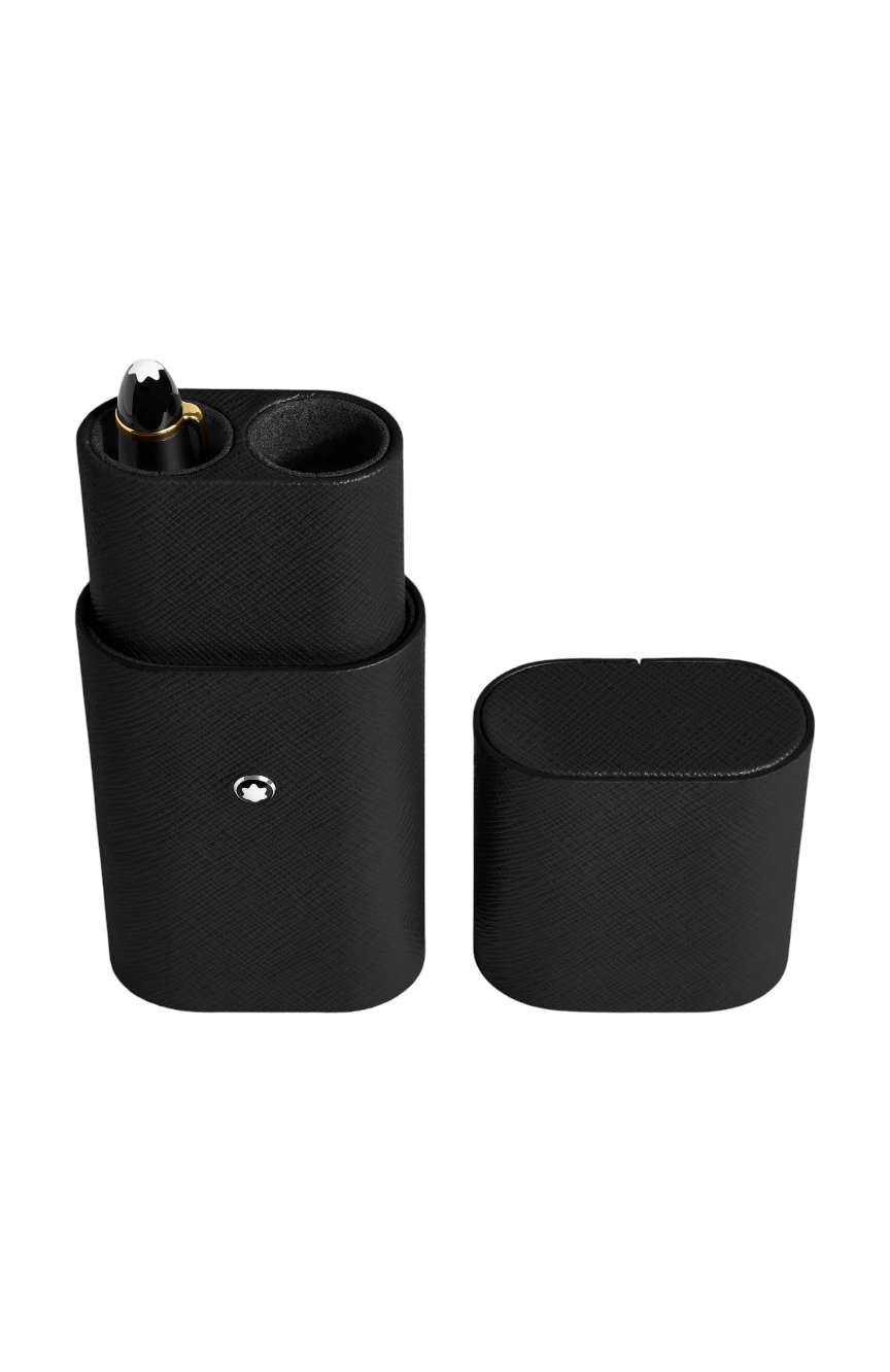 Montblanc 2 Pen Pouch in Sartorial Leather