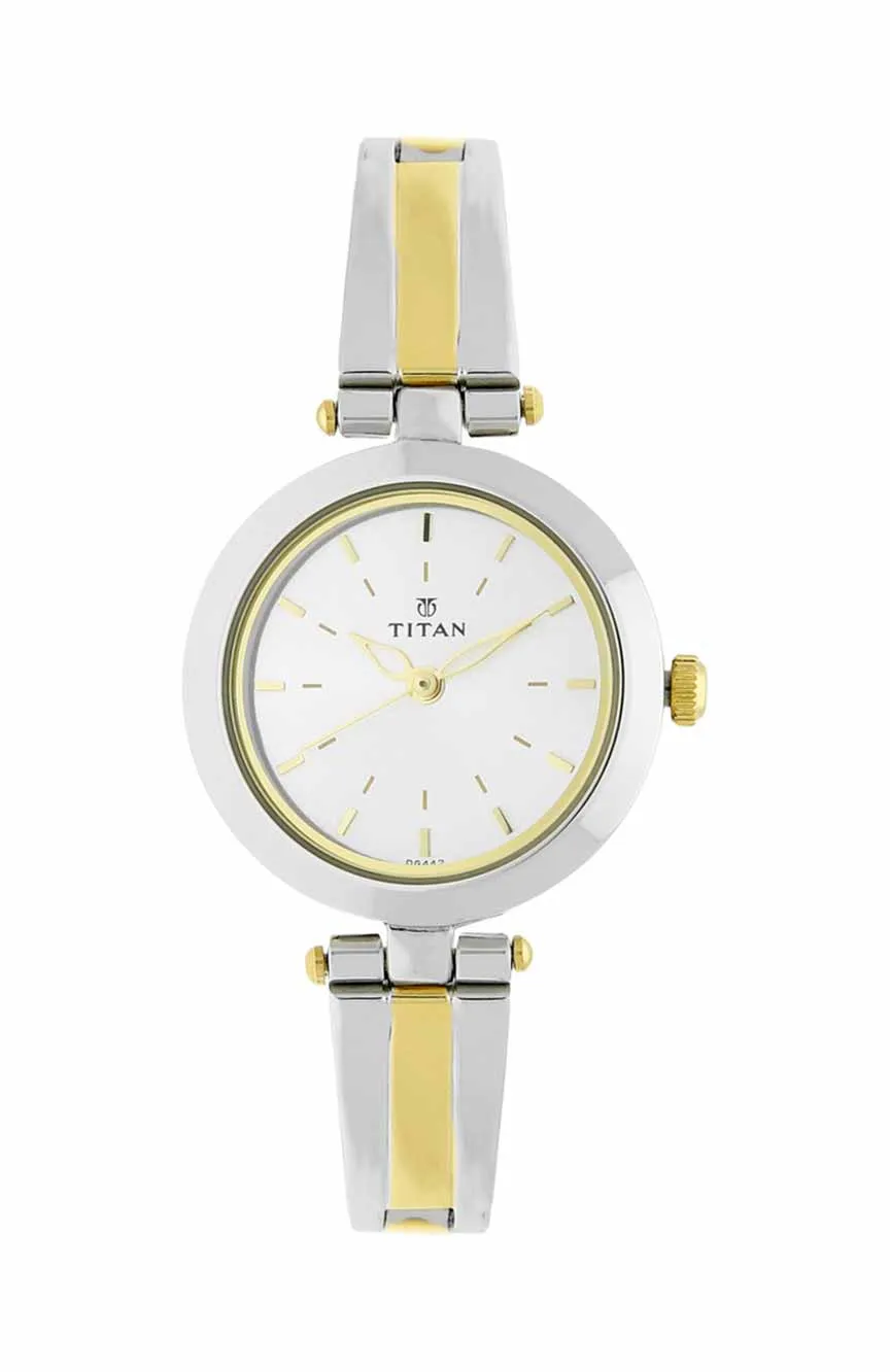 

Titan | Titan Karishma Silver Dial Women Watch With Stainless Steel Strap