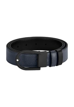 Montblanc Horseshoe 35 mm Reversible Belt in Grain Leather