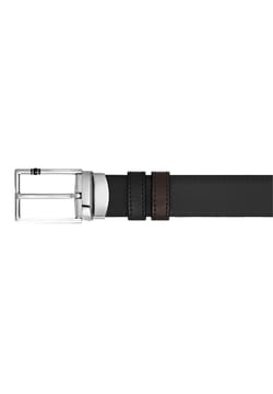 Montblanc 30 mm Reversible Belt in Leather with Rectangular Meisterstuck Buckle
