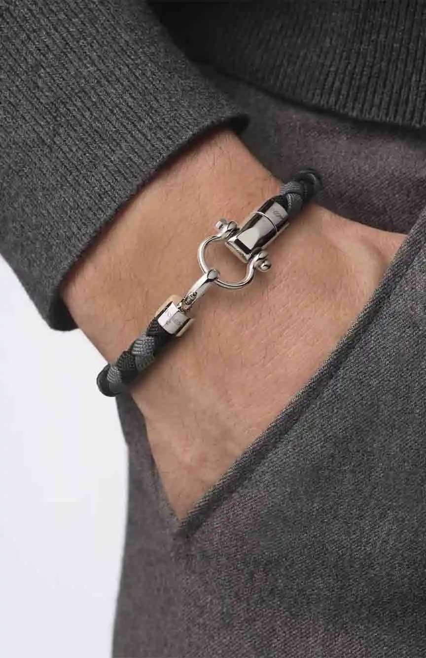 أوميغا سوار نايلون بمشبك ستانلس ستيل