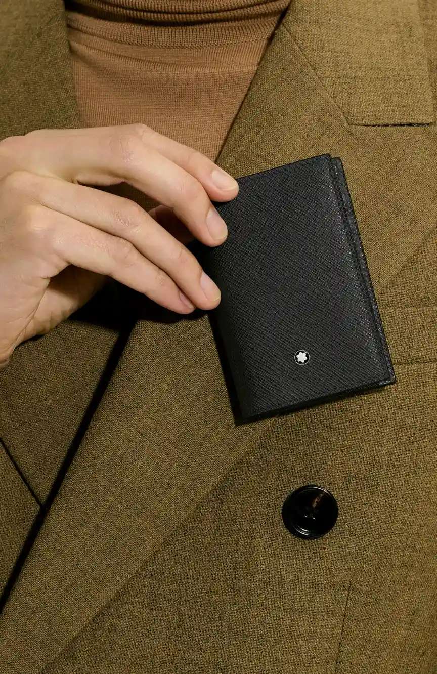 Montblanc Card Holder 2cc in Sartorial Leather