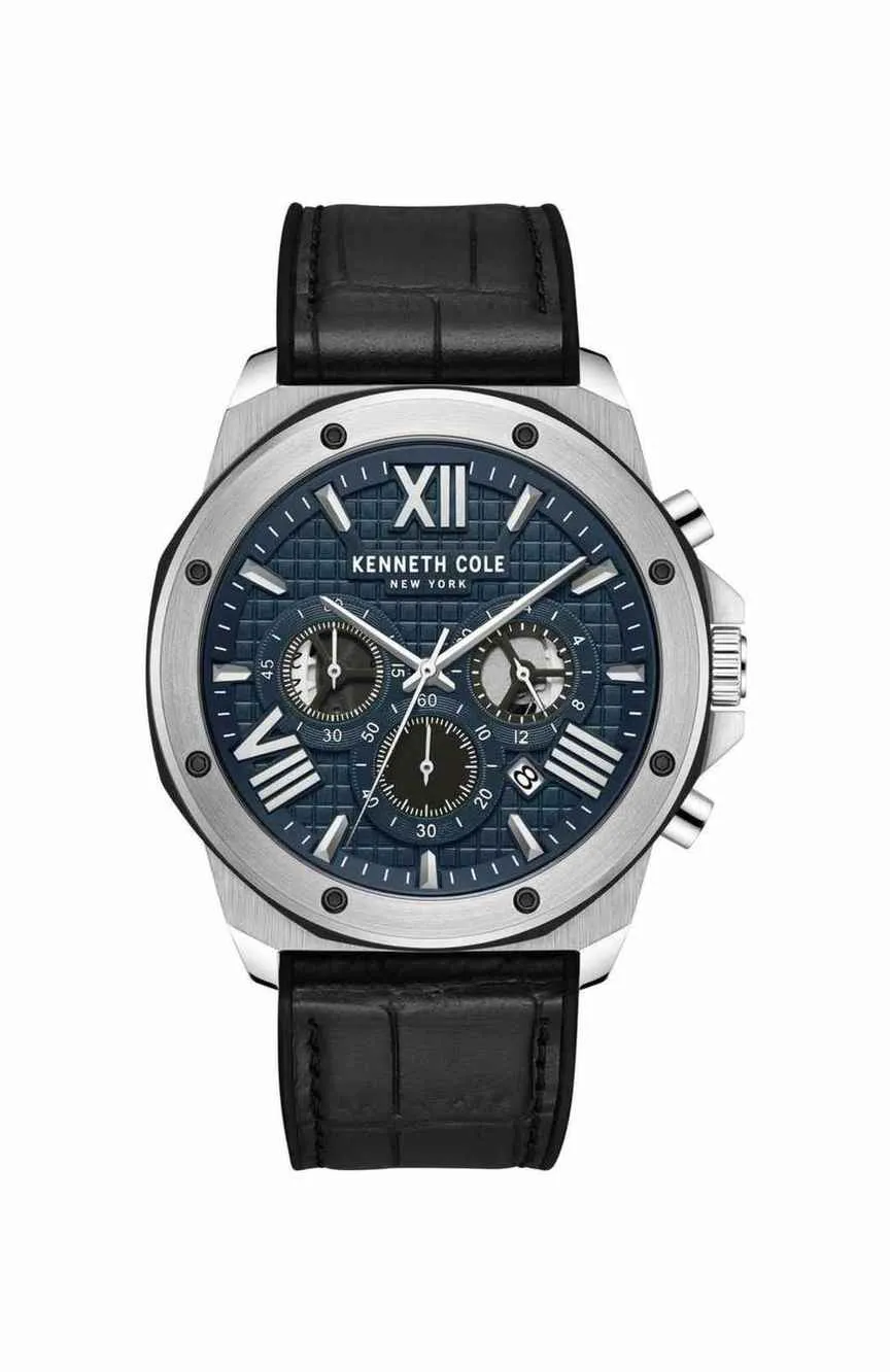 

Kenneth Cole | Kenneth Cole Mens Silicone Quartz Watch KCWGO0016004