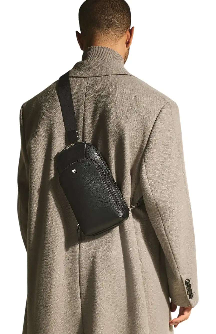 Montblanc Medium On Body Bag in Sartorial Leather