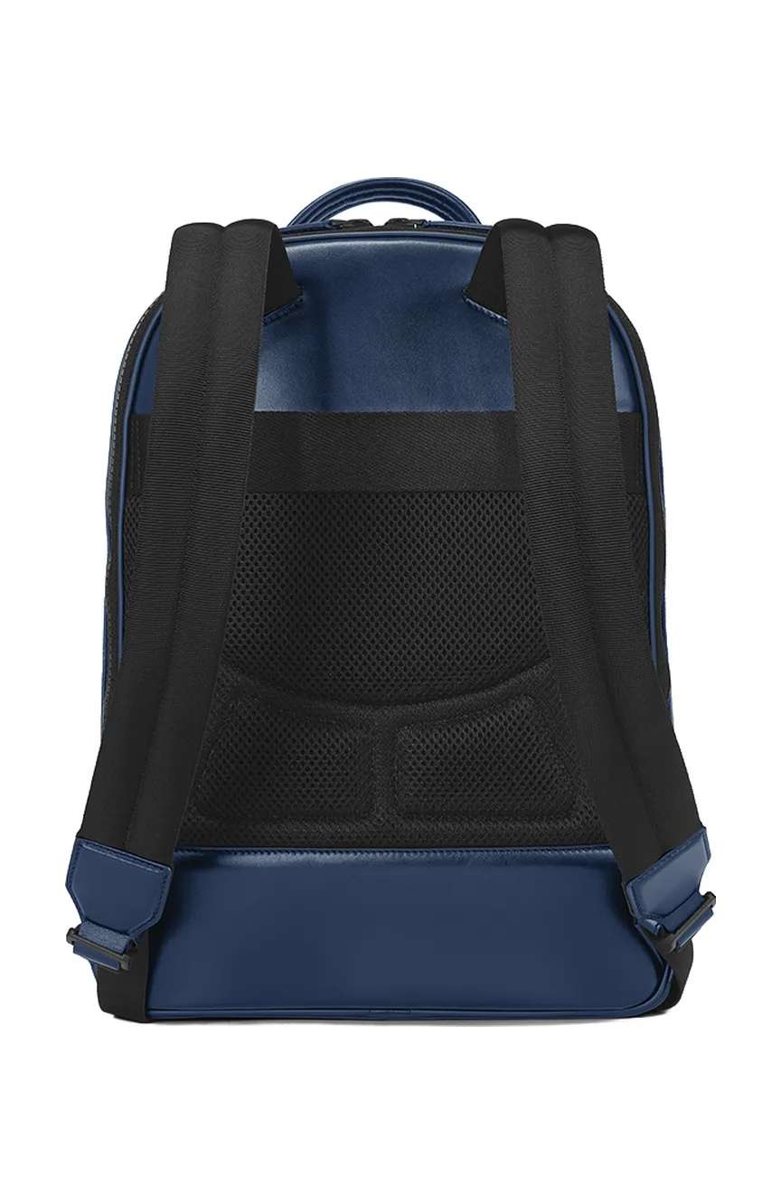 Montblanc Medium Backpack With 3 Compartments In Extreme Leather