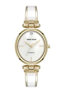 Anne Klein ساعة انالوج بسوار معدني للنساء