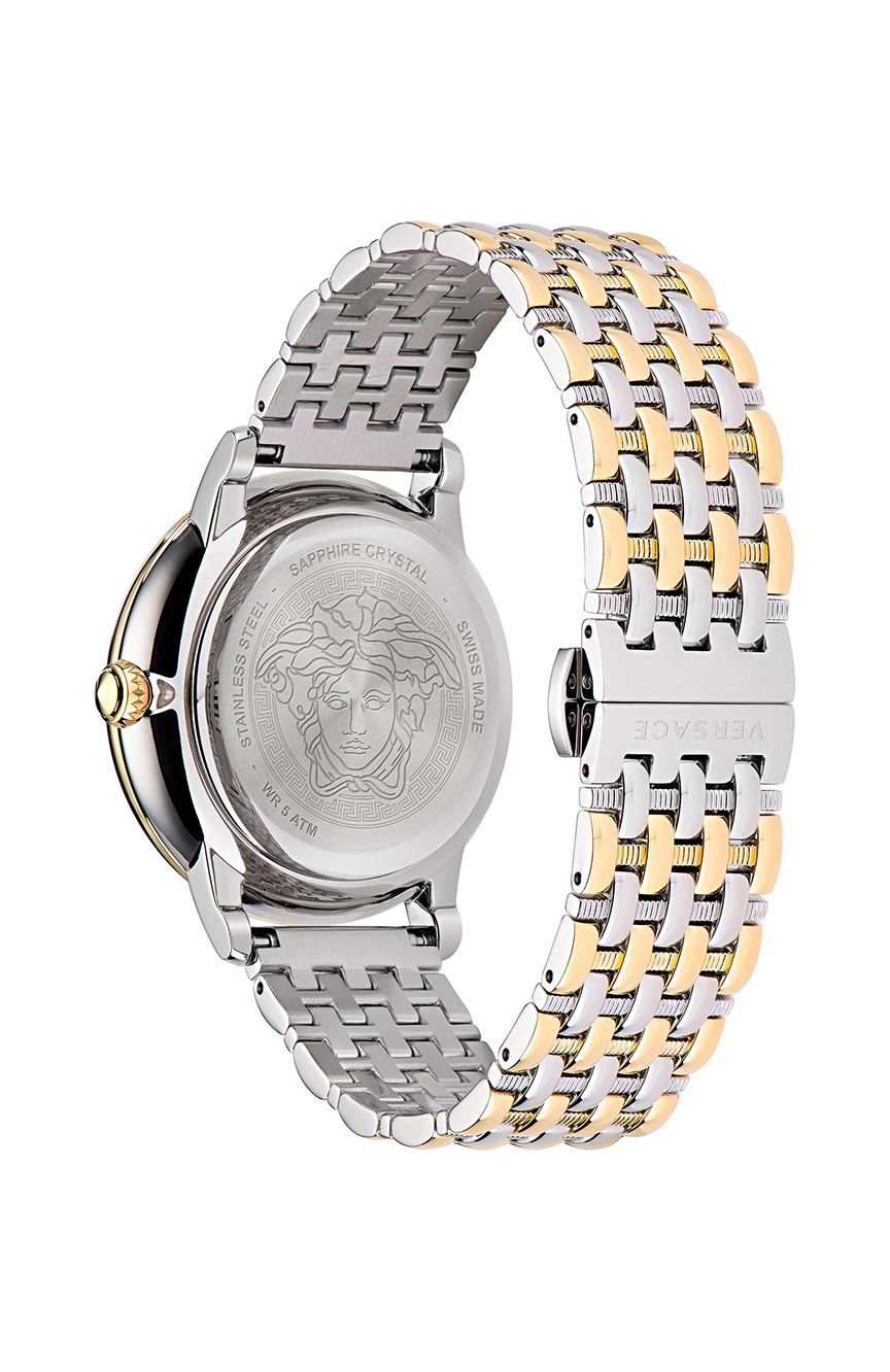 Versace stainless steel 2025 analogue watch