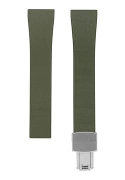 Delugs Rubber - Olive Green Tropical Rubber CTS Strap