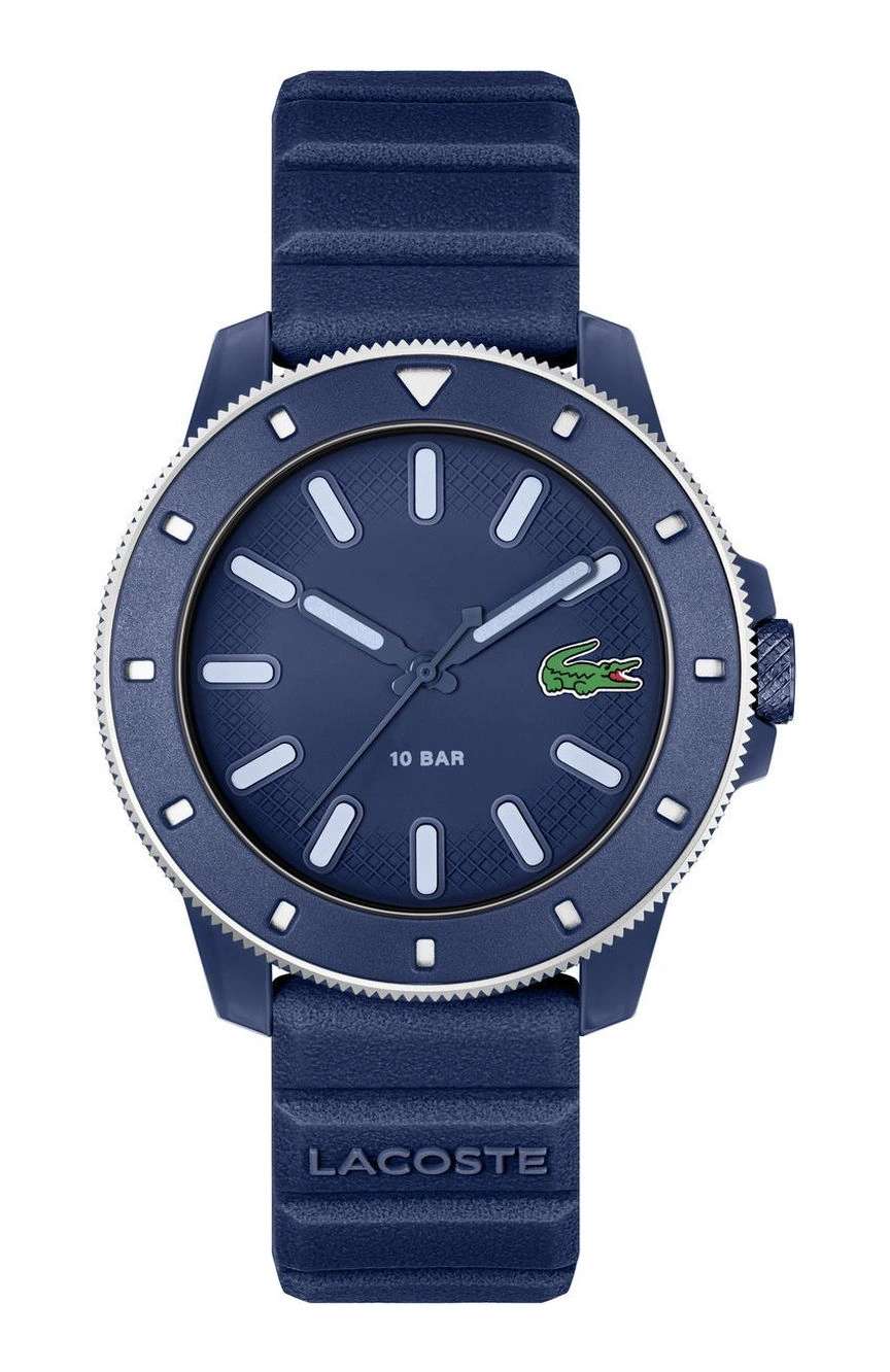 Lacoste Men .12.12 Scuba Round Silicone 43 mm