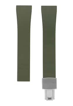 Delugs Rubber - Olive Green Tropical Rubber CTS Strap
