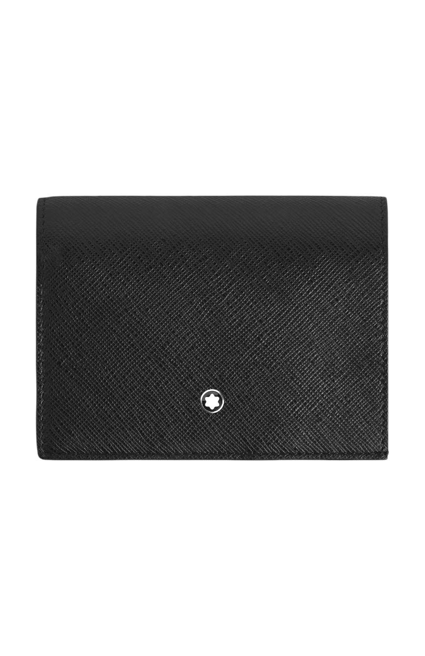 Montblanc Compact Wallet 6cc with Zip in Sartorial Leather