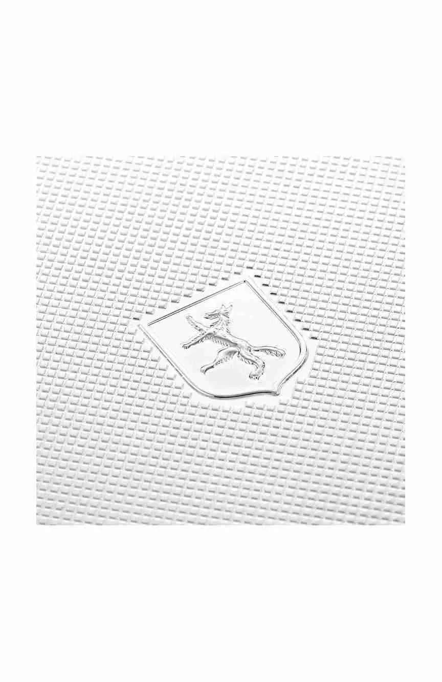 وولف صندوق تذكاري لون فضي للساعة والمجوهرات