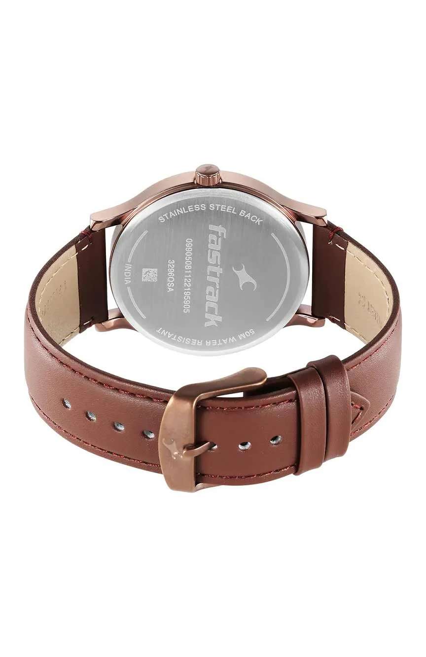 Titan Fastrack Urban Camo Brown Dial Watch for Guys