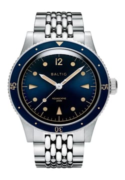 Baltic Aquascaphe Classic - Blue Gilt - Beads of rice