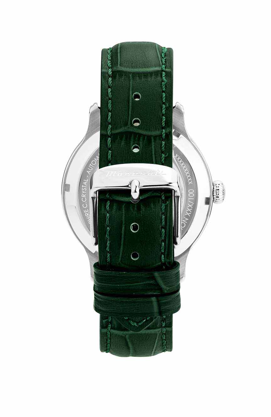 MASERATI Men Automatic Leather Watch | RivoliShop.com 