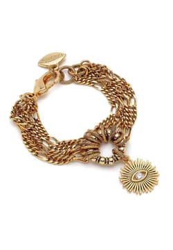 Mon Reve Mirna Chain Eye Charm Bracelet