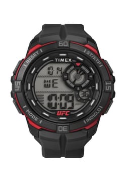 Timex Ufc Rush 52Mm Pu Strap Watch