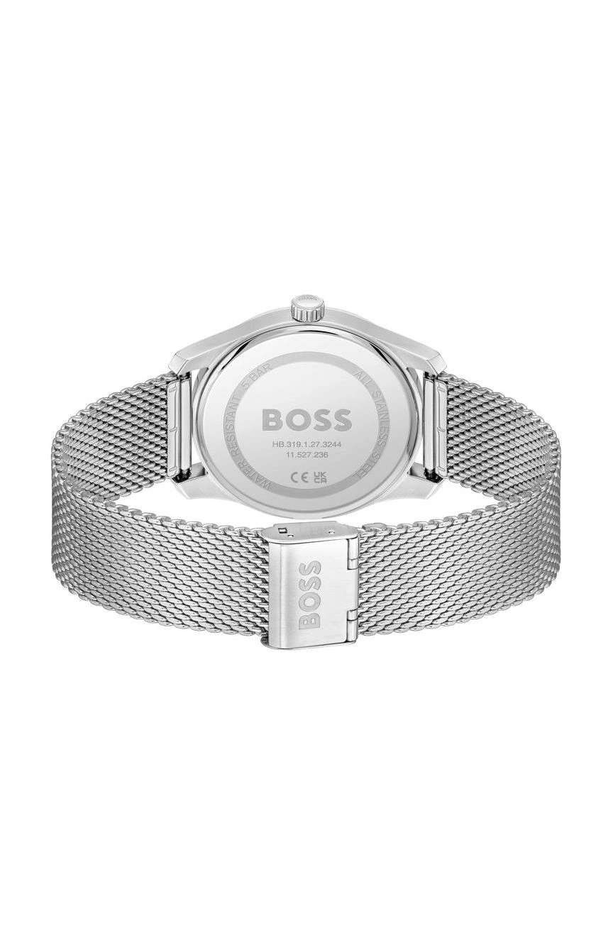 بوص ساعة بوص للرجال برينسيبل ماستر مستديرة بسوار من الفولاذ المقاوم للصدأ مقاس 41 مم