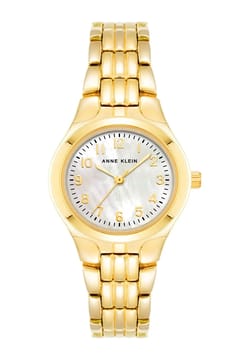 Anne Klein ساعة انالوج بسوار معدني للنساء