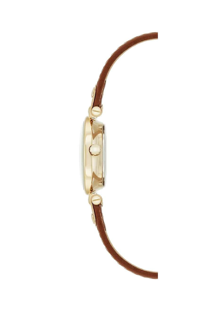 Anne Klein Women Analog Leather Watch
