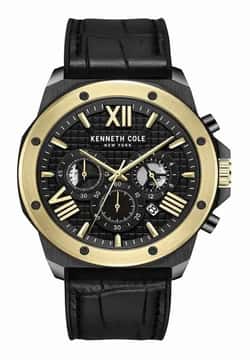 Kenneth Cole Kenneth Cole Mens Silicone Quartz Watch KCWGO0016003