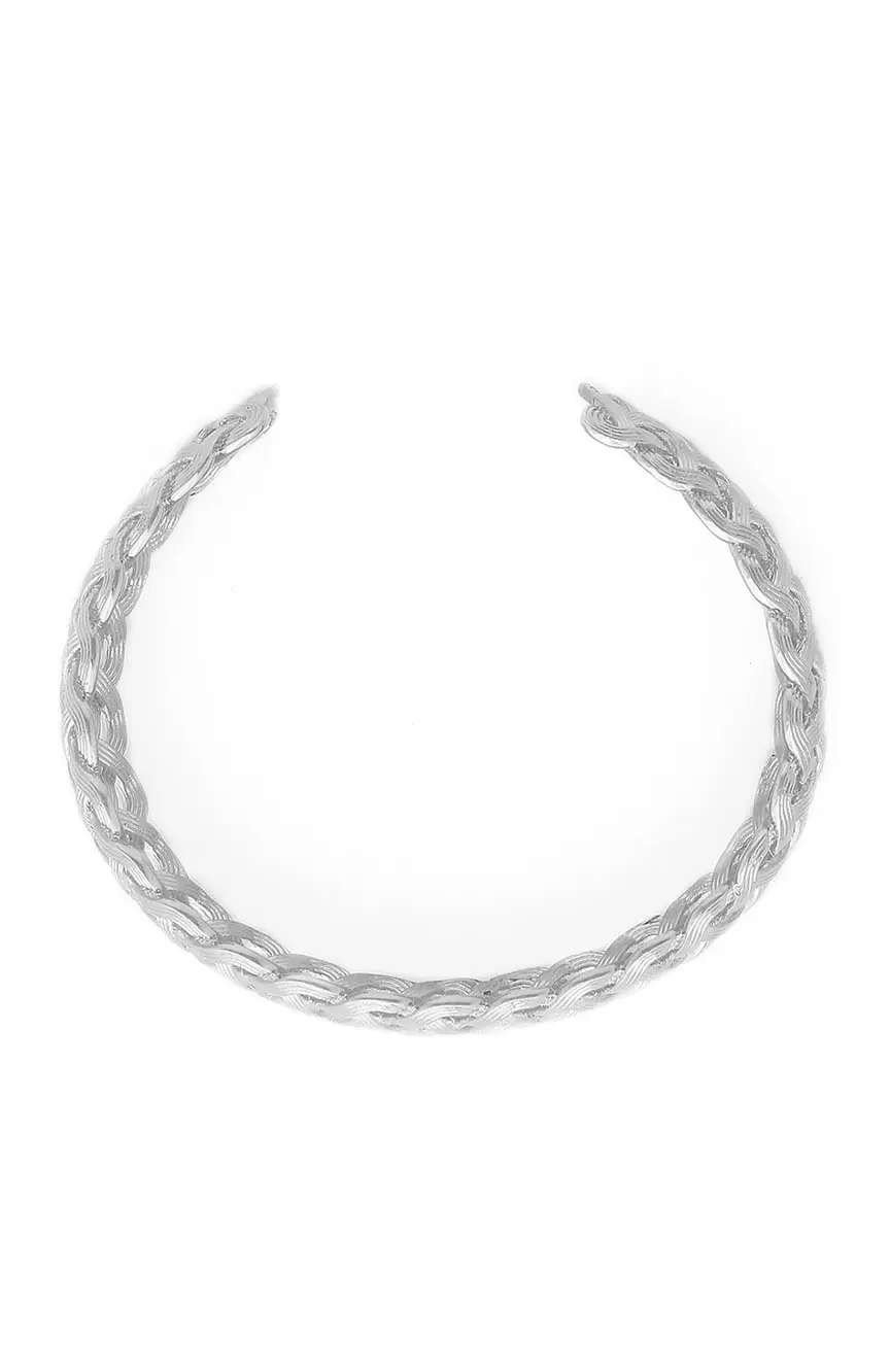 Ori Tao Shinomoki Silver rigid bracelet