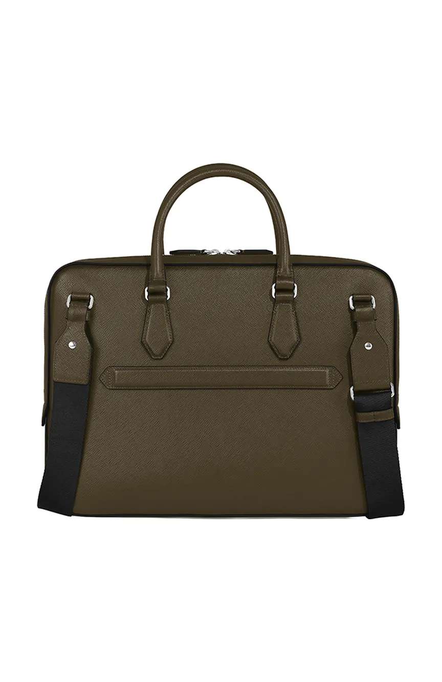 Montblanc Thin Briefcase In Sartorial Leather