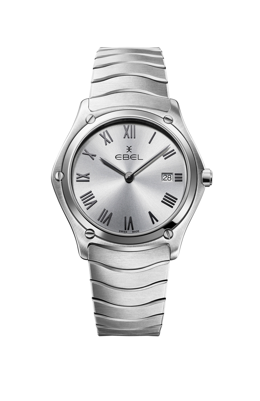 Ebel Mens Sport Classic Quartz Stainless Steel Watch
