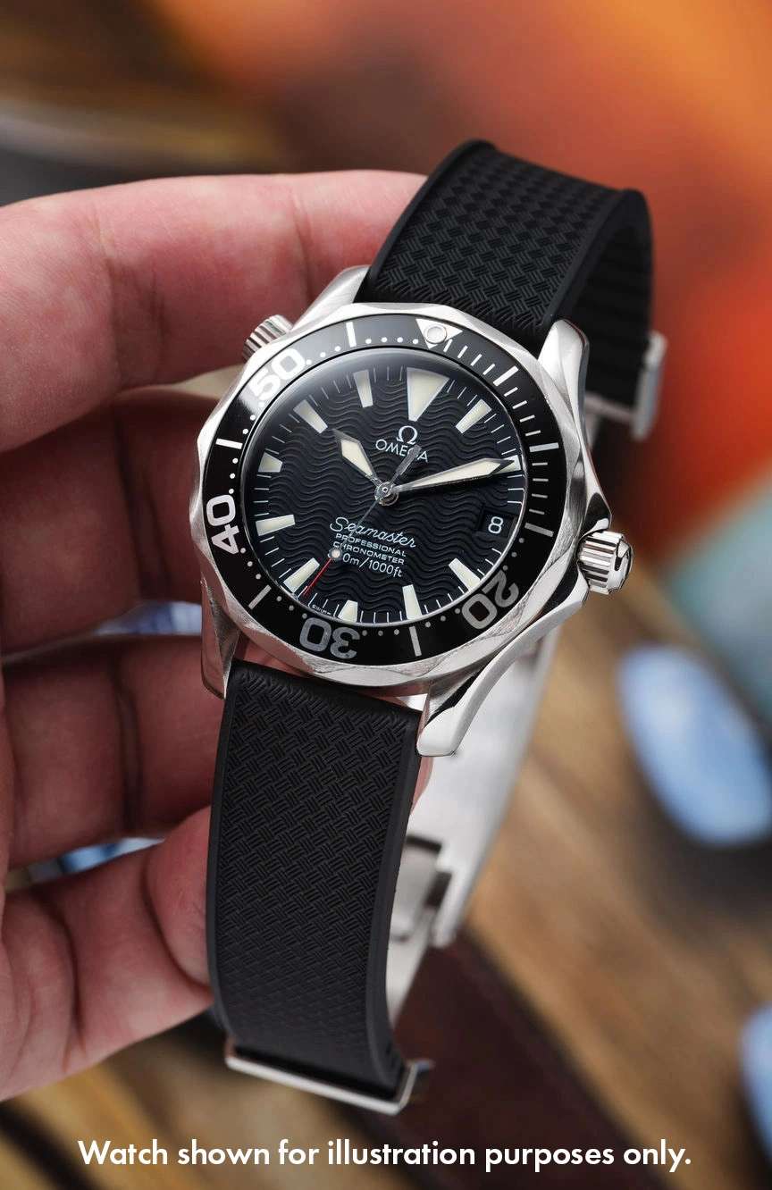 ديلوجز سوار مطاطي باللون الأسود