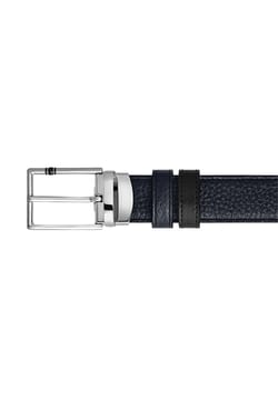 Montblanc 35 mm Reversible Belt in Grain Leather with Rectangular Meisterstuck Buckle