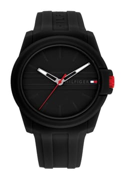 Tommy Hilfiger Tommy Hilfiger Wynwood Mens Silicone Quartz Watch 