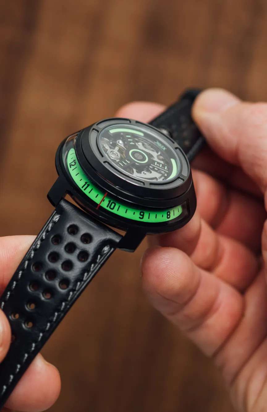 Xeric Invertor II Automatic Neon Green Lume