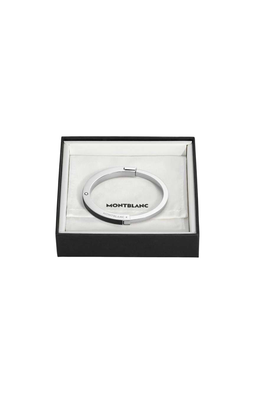 Montblanc Bangle in Steel with Extreme Pattern 60