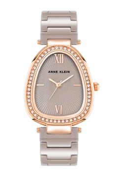 Anne Klein ساعة انالوج بسوار سيراميكي للنساء