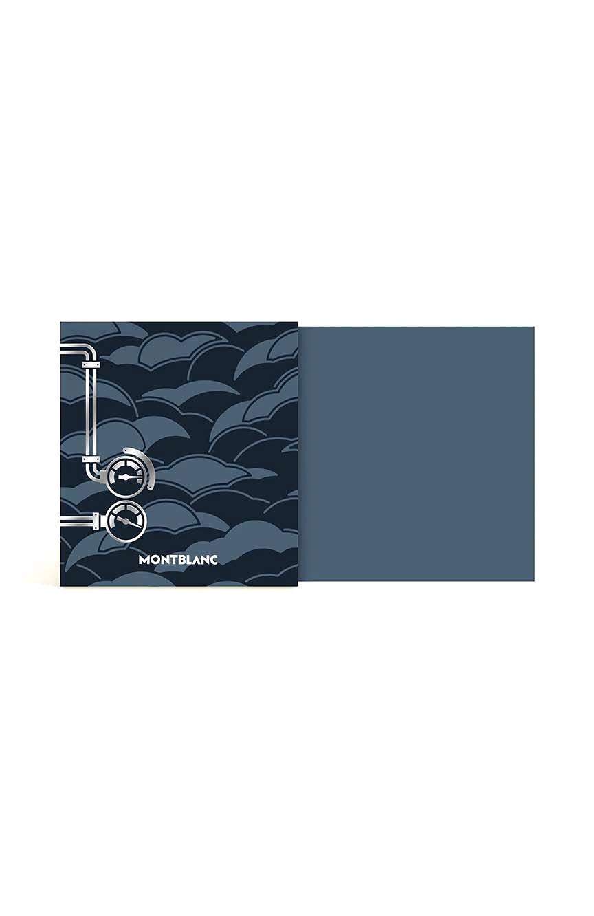 مون بلان زجاجة حبر، مايسترشتوك حول العالم في 80 يوماً، لون أزرق فحمي - 50 مل