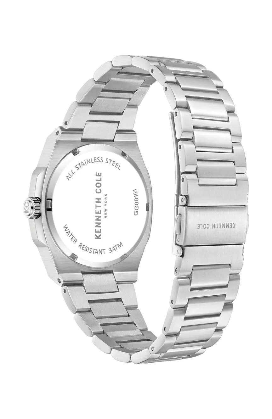 Kenneth Cole Kenneth Cole Mens Stainless Steel Quartz Watch KCWGG0015104