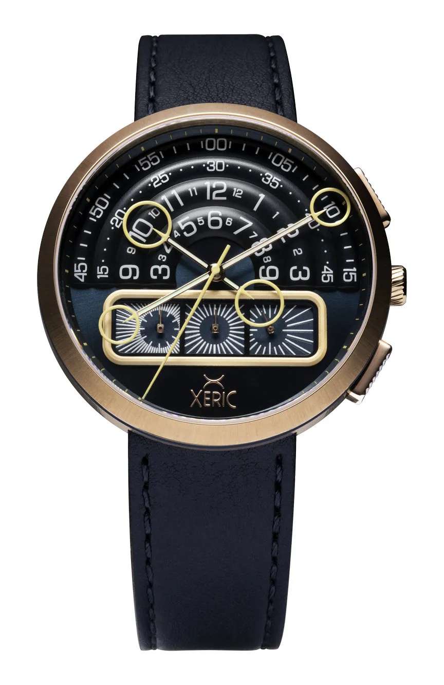 Xeric Halograph II Chrono Rose Gold Indigo